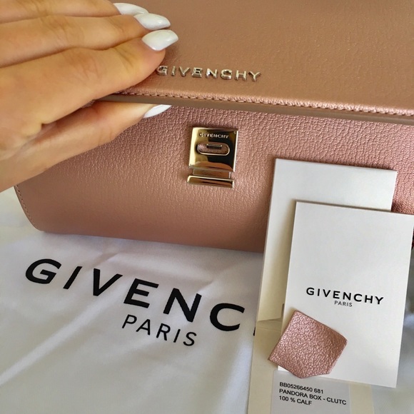 Givenchy Pandora Metallic Box Clutch - Picture 6 of 8